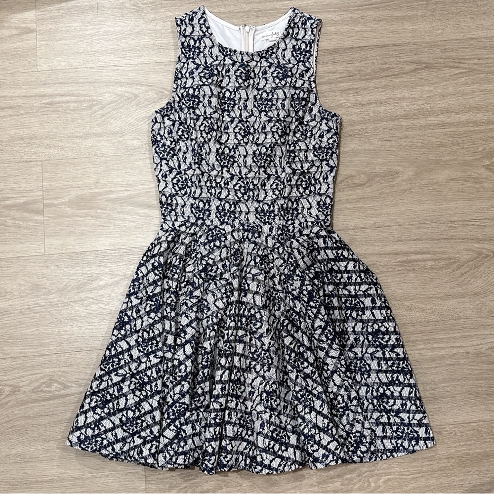 Maison Jules Elegant Black and White laces Dress S